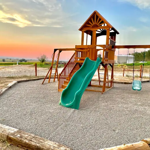 Montrose VRBO - Montrose AirBnB - View of Swing Set