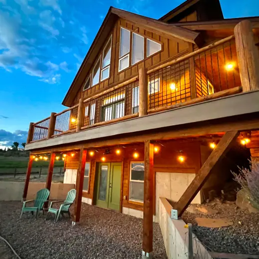 Montrose VRBO - Montrose AirBnB - Country Cabin Exterior