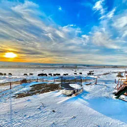 Montrose VRBO - Montrose AirBnB - Sunset From The Deck